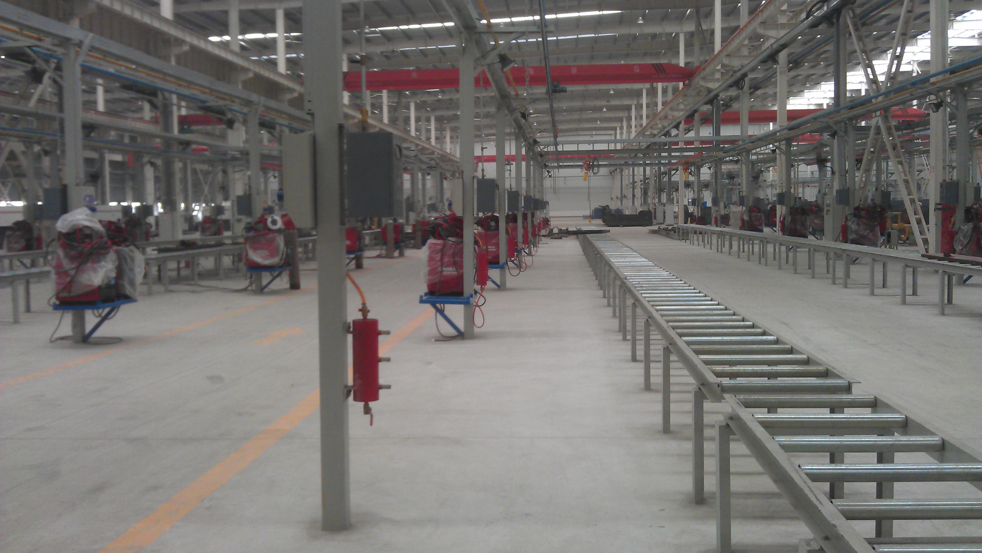 二氧化碳混合氣集中供氣安裝于畢節(jié)某車輛廠