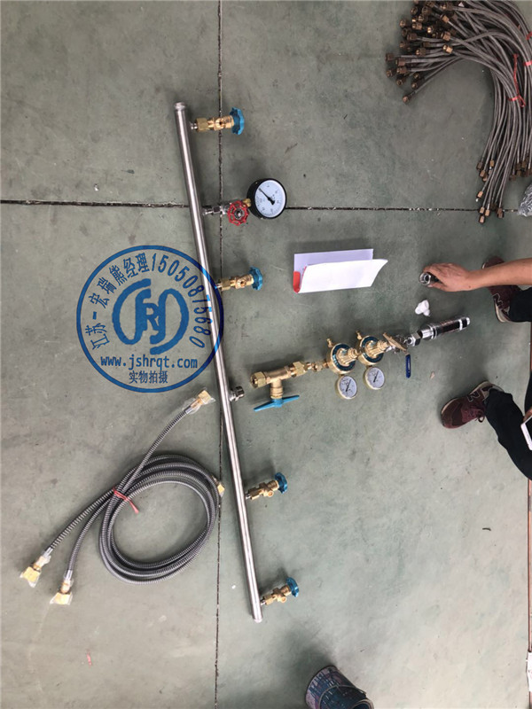 4瓶組氫氣匯流排