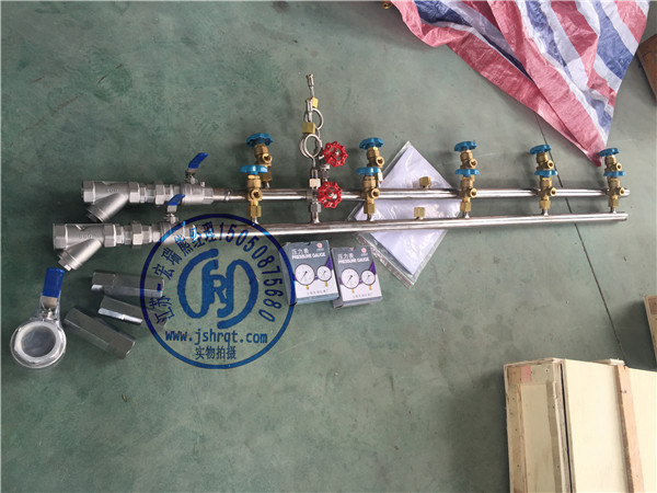 5瓶組丙烷匯流排