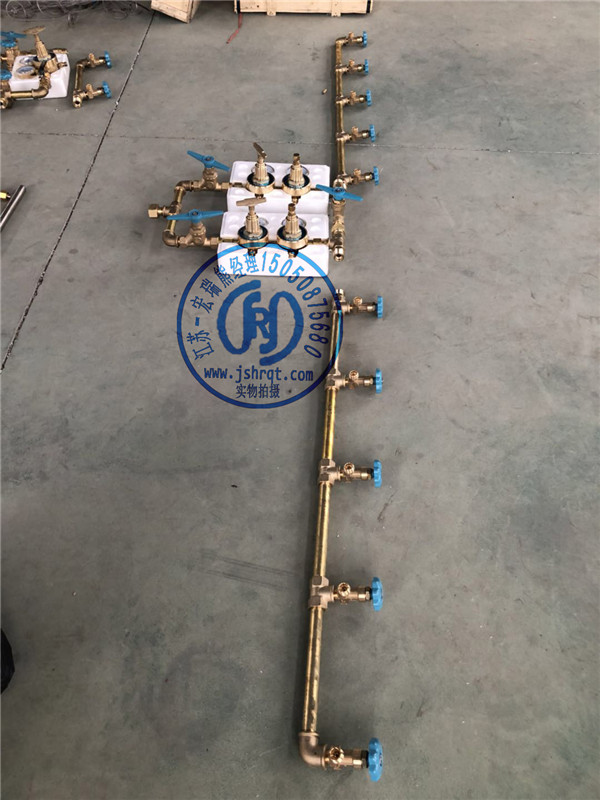 2X5雙路黃銅氧氮氬匯流排