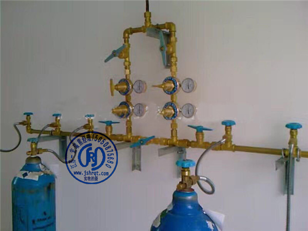 2X3雙側(cè)雙路黃銅氧氣匯流排