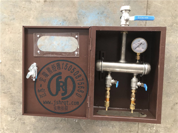 2接口不銹鋼接頭箱