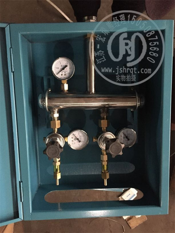 2接頭氧氣終端箱帶減壓器
