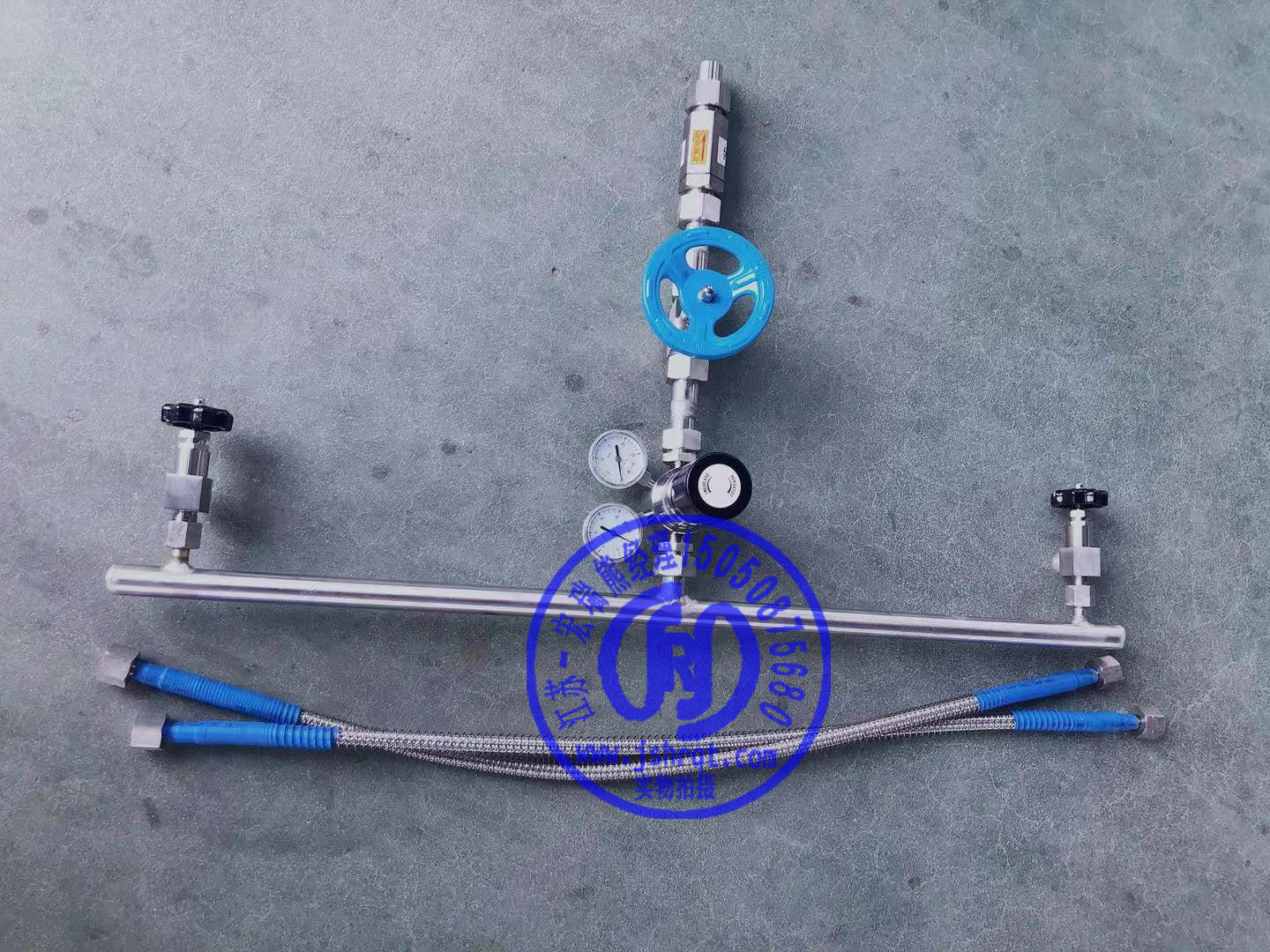 1+1瓶組全不銹鋼匯流排